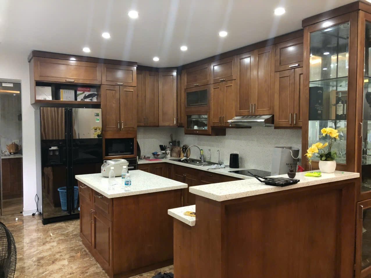 Bán Biệt Thự Đơn lập căn góc 320m2, đầy đủ đồ bên khu vườn mai Ecopark 4
