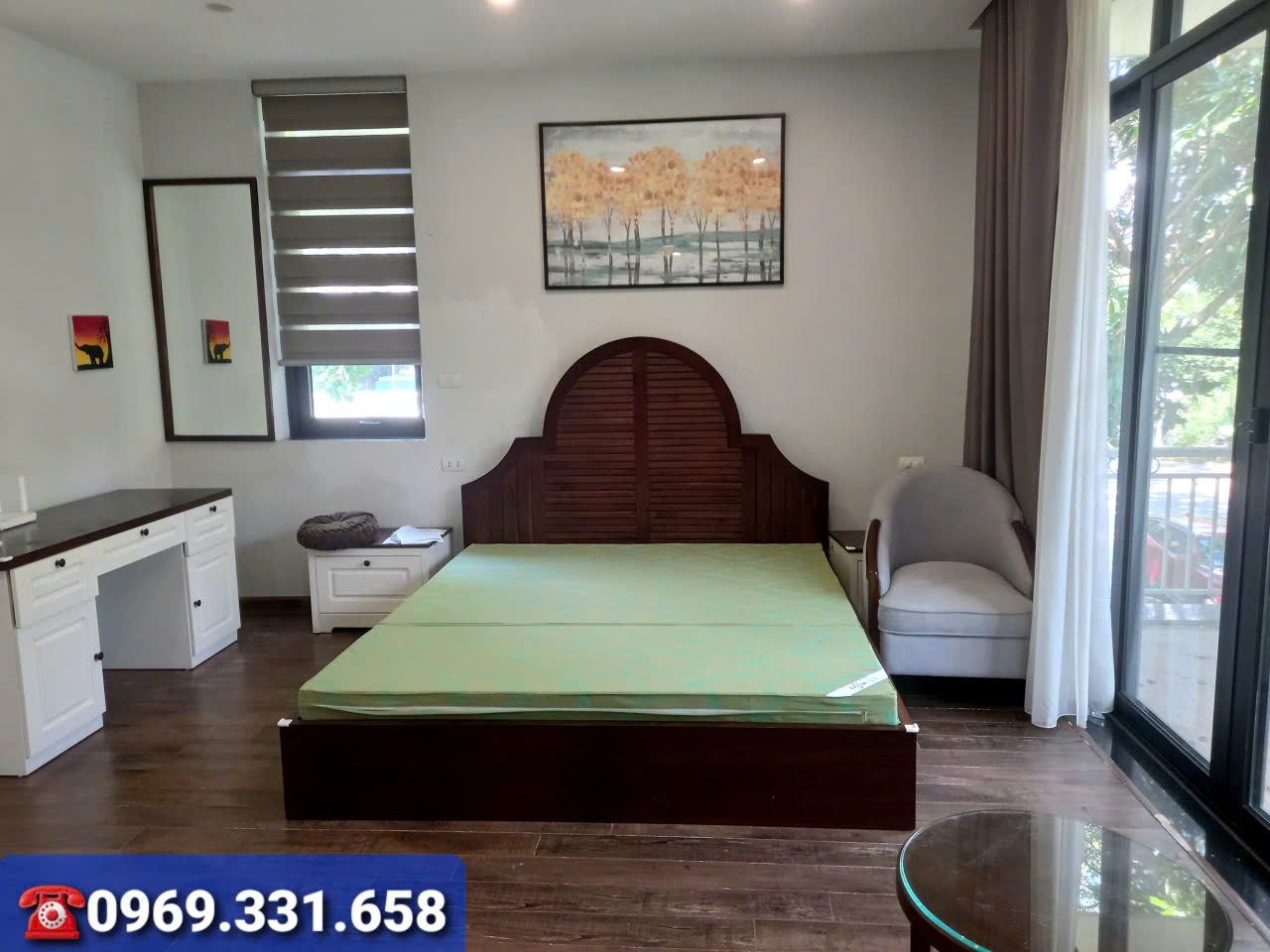Biệt thự sân vườn rộng,3 phòng ngủ,full đồ. giá rẻ bên khu Marina Ecopark cho thuê 6