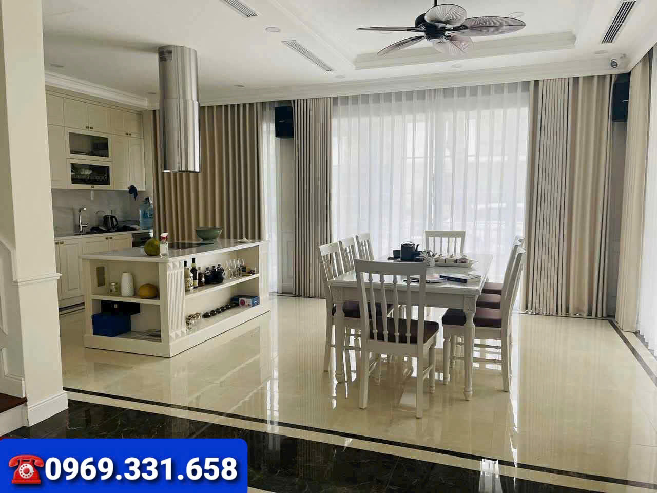 Biệt thự song lập căn góc ,hoàn thiện full nội thất đẹp bên khu Marina Ecopark cần bán 1