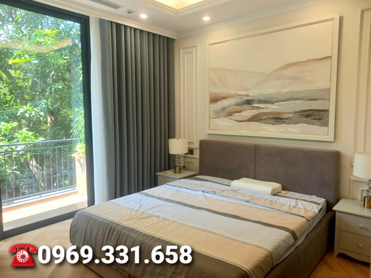 Căn Biệt Thự 300m2, 6 phòng ngủ,đầy đủ đồ đẹp bên khu BT Đảo Ecopark cần cho thuê 3