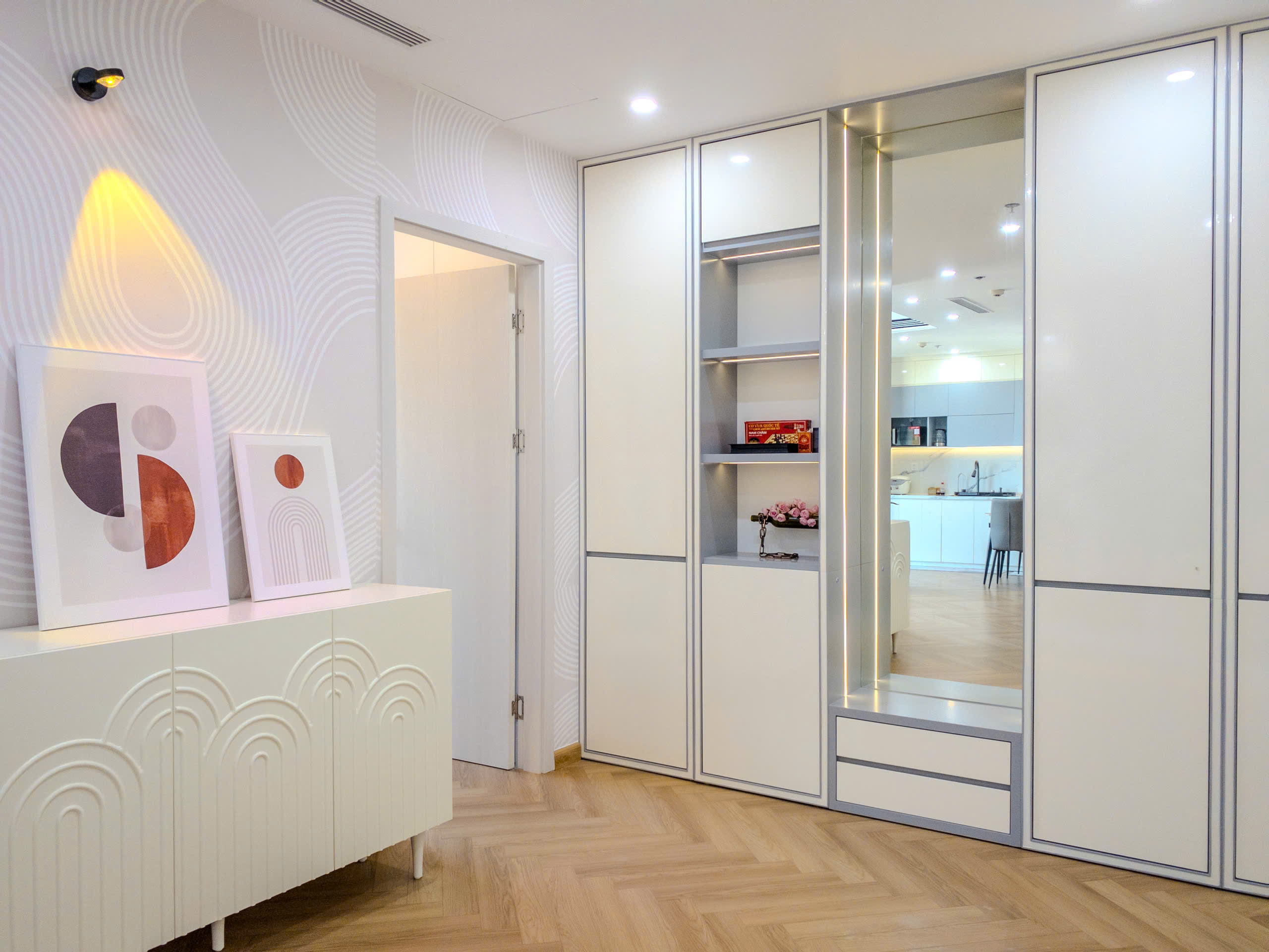 Căn Duplex 120m2, 3 phòng ngủ, full đồ đẹp bên tòa Solforest cần cho thuê 9